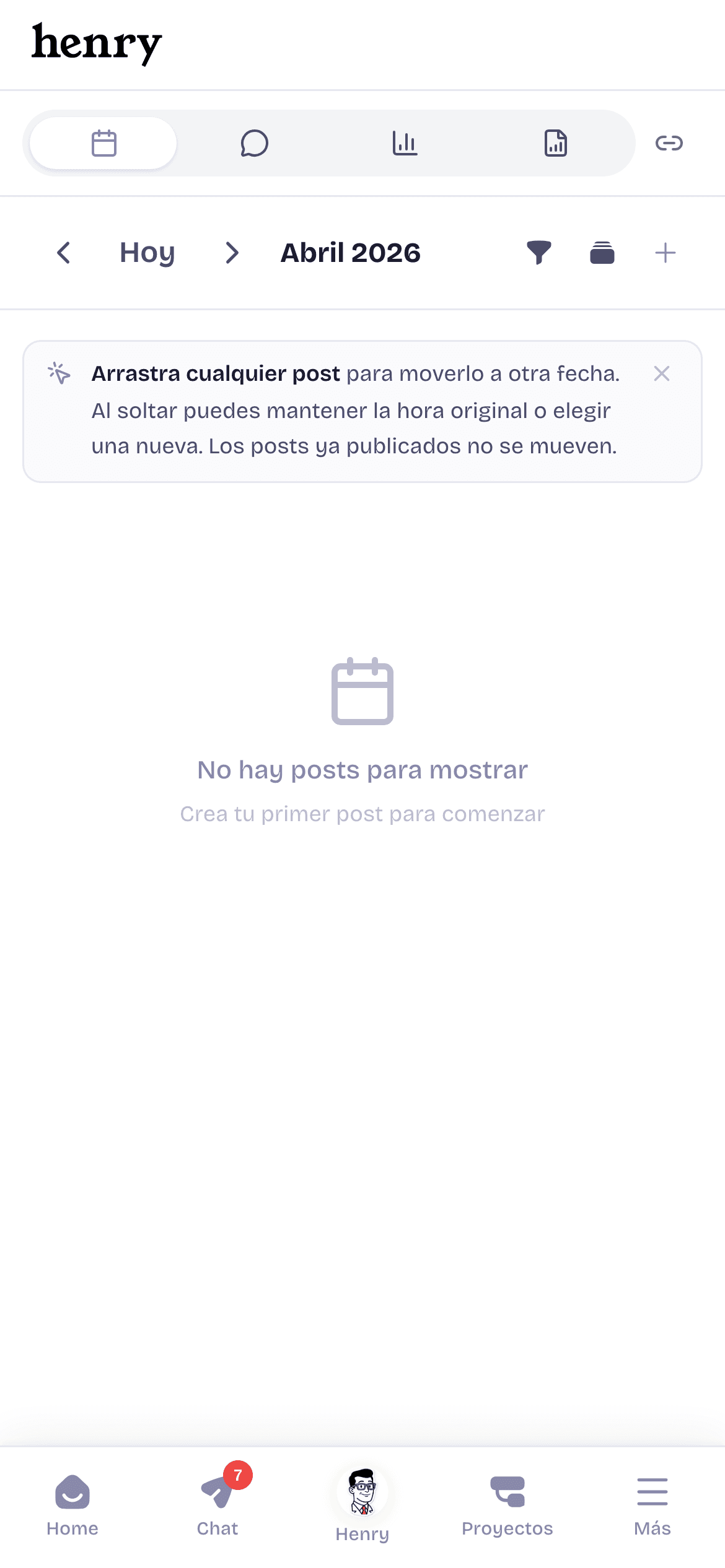 Aprobación de contenido desde el celular